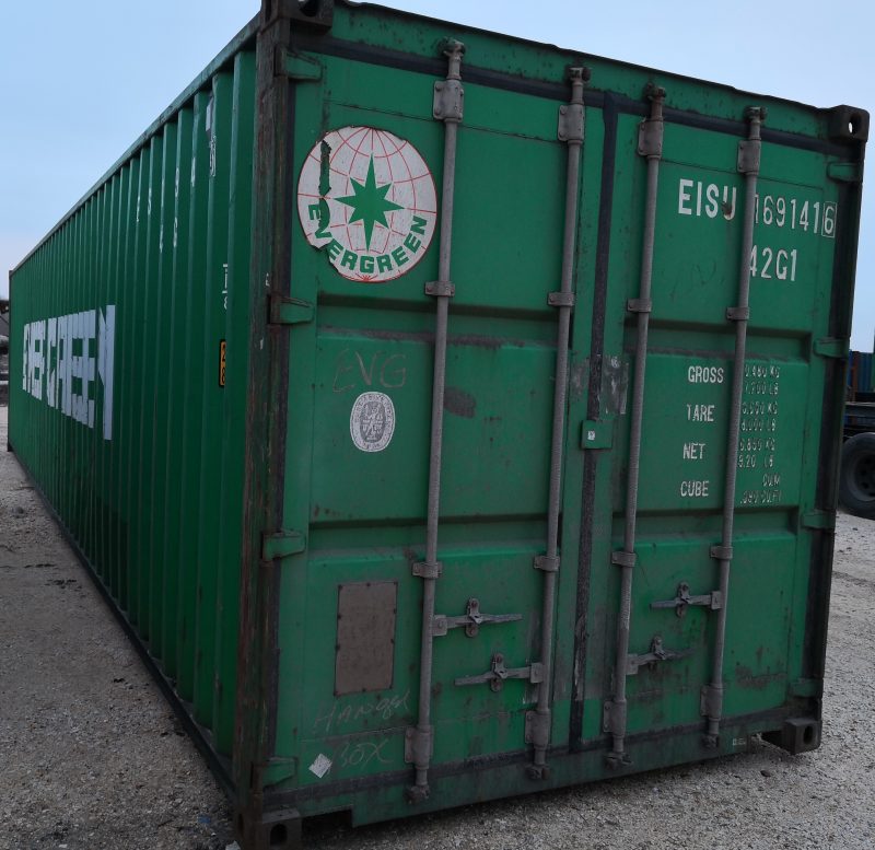 Used ISO 40' DC shipping container 002 - Image 8