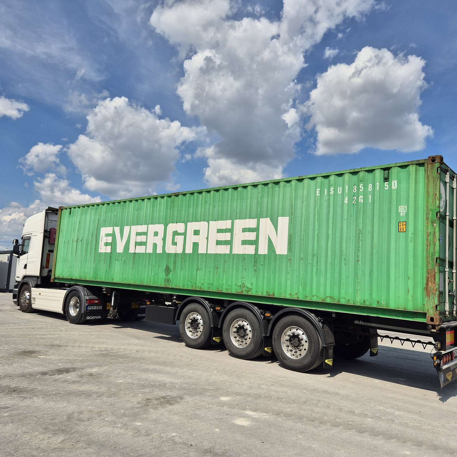 Gebraucht ISO 40’ DC Seecontainer 004