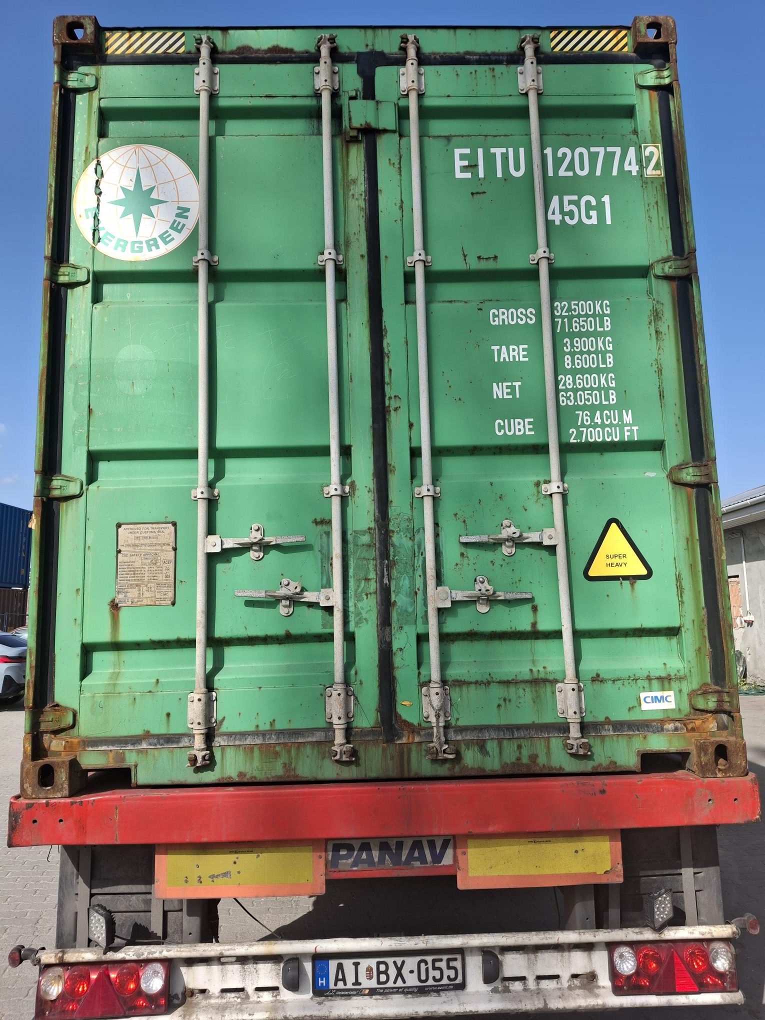 Used ISO 40' HC shipping container 002 - Image 3