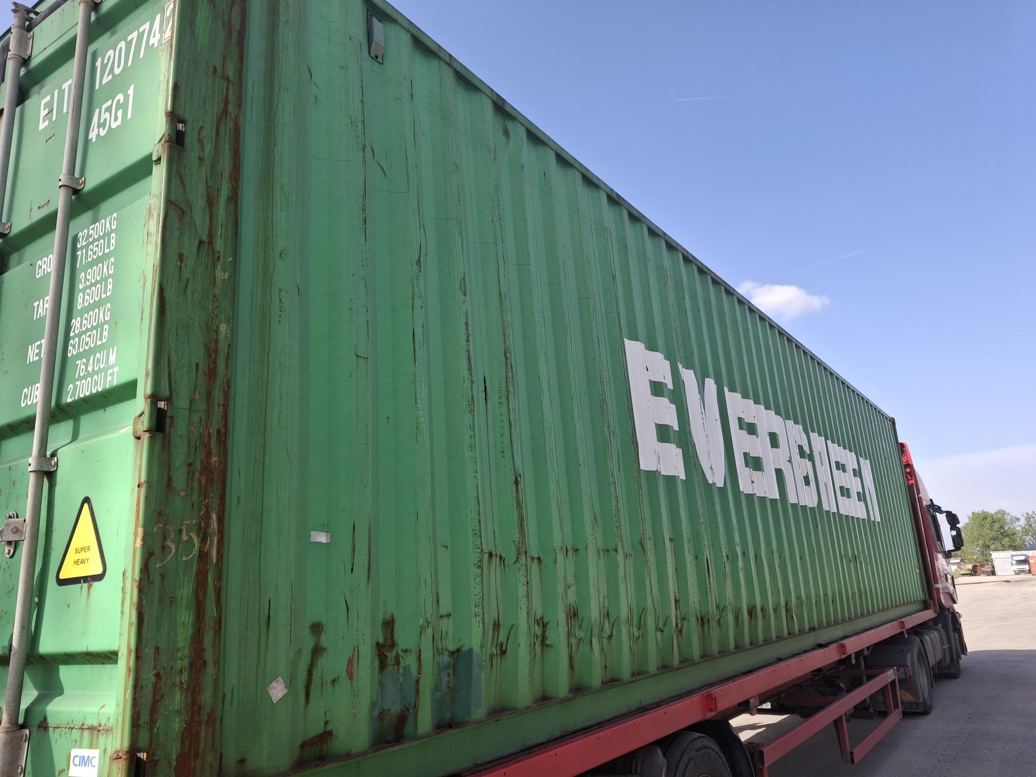 Used ISO 40' HC shipping container 002 - Image 2
