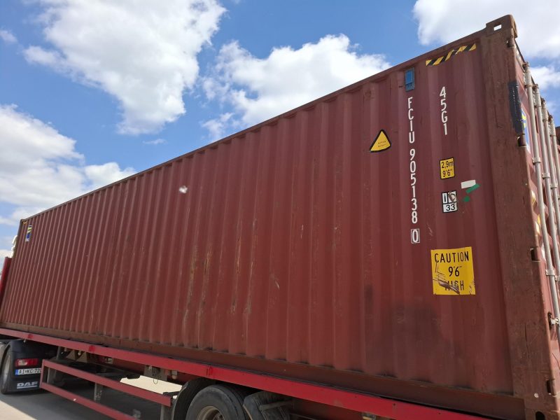 Used ISO 40' HC shipping container 005 - Image 2