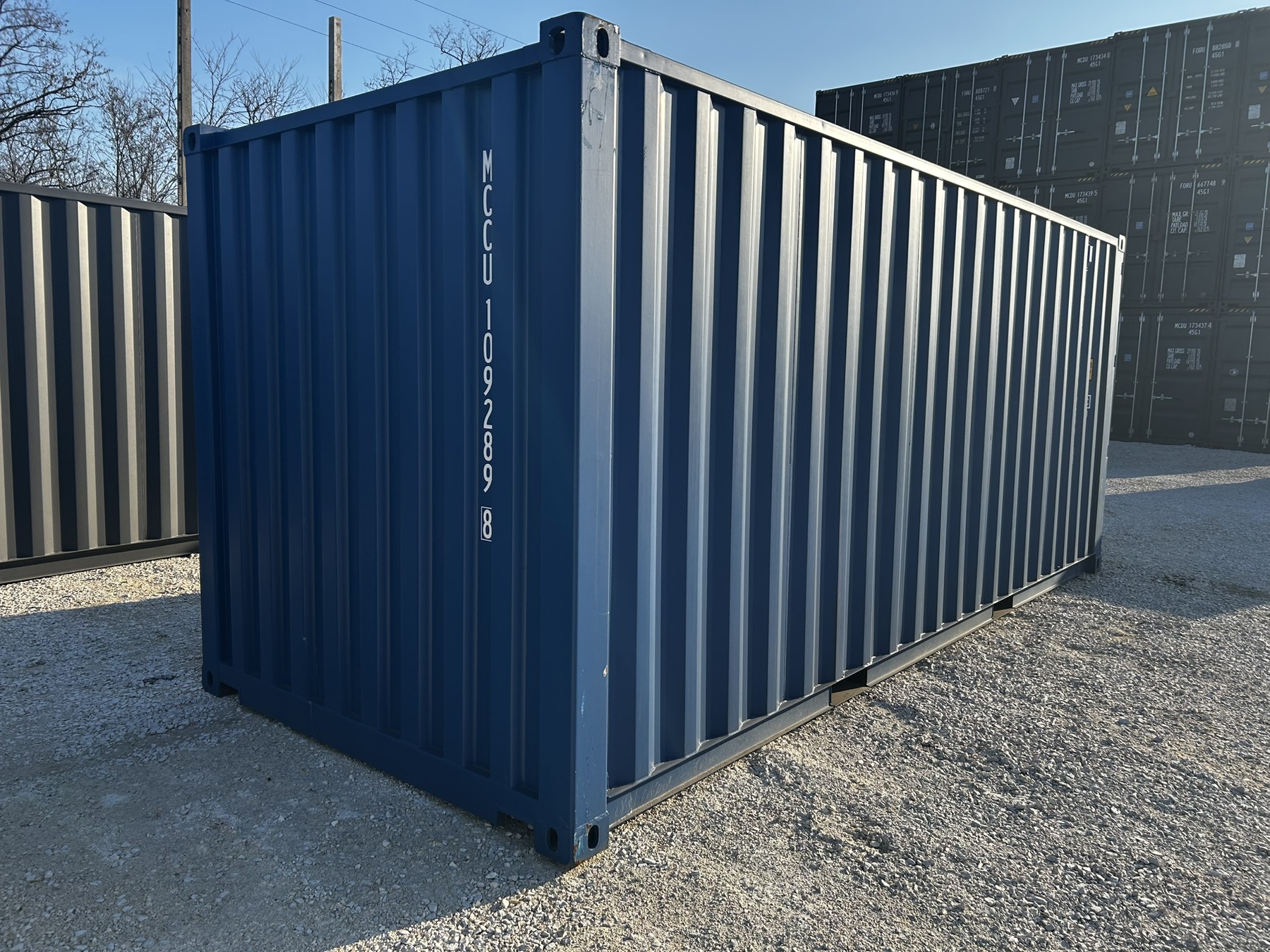 New/One-way ISO 20' DC shipping container 001 - Image 3