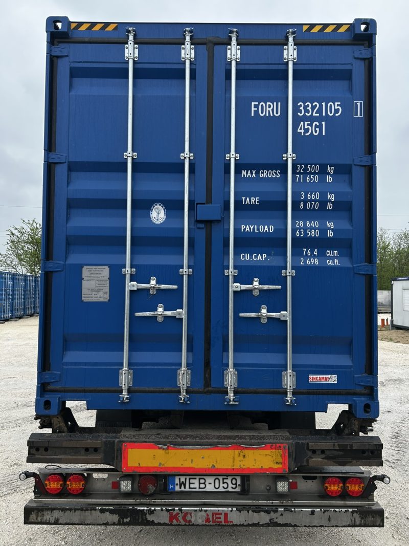New/One-way ISO 40' HC shipping container 001
