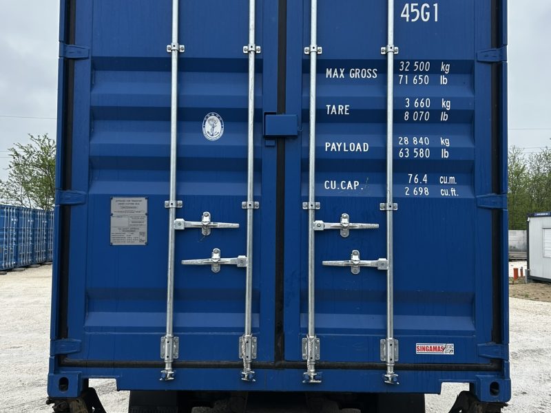New/One-way ISO 40' HC shipping container 001