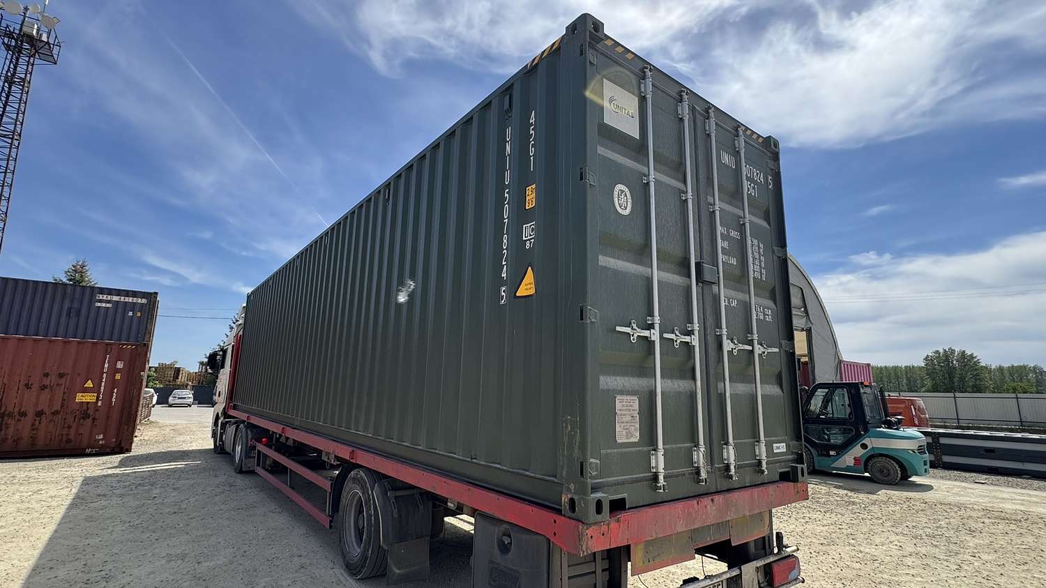 Új/Egyutas ISO 40 lábas HC tengeri raktárkonténer 003